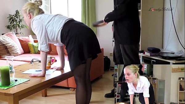 Clip 25Lil Secretary Spanked