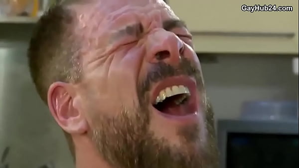 Bottom bitch gets fucked hard by big white cock